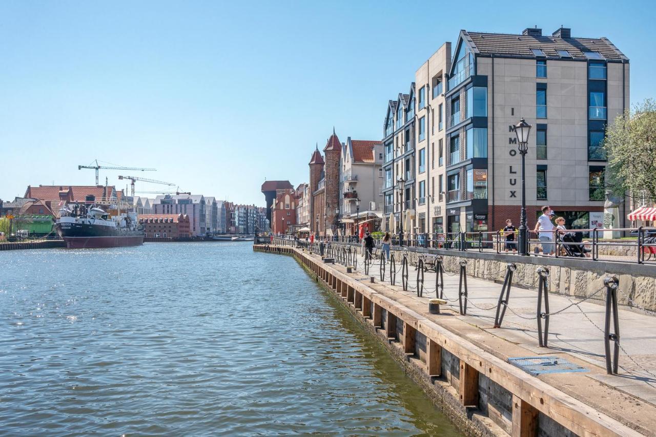 Symfonia Amazing River View Apartment By Downtown Apartments Gdansk Exterior photo
