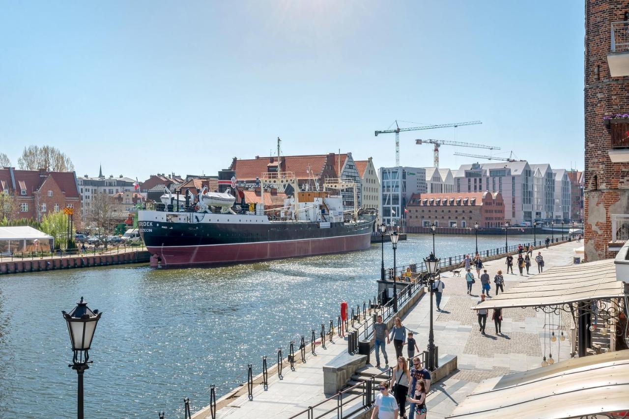Symfonia Amazing River View Apartment By Downtown Apartments Gdansk Exterior photo